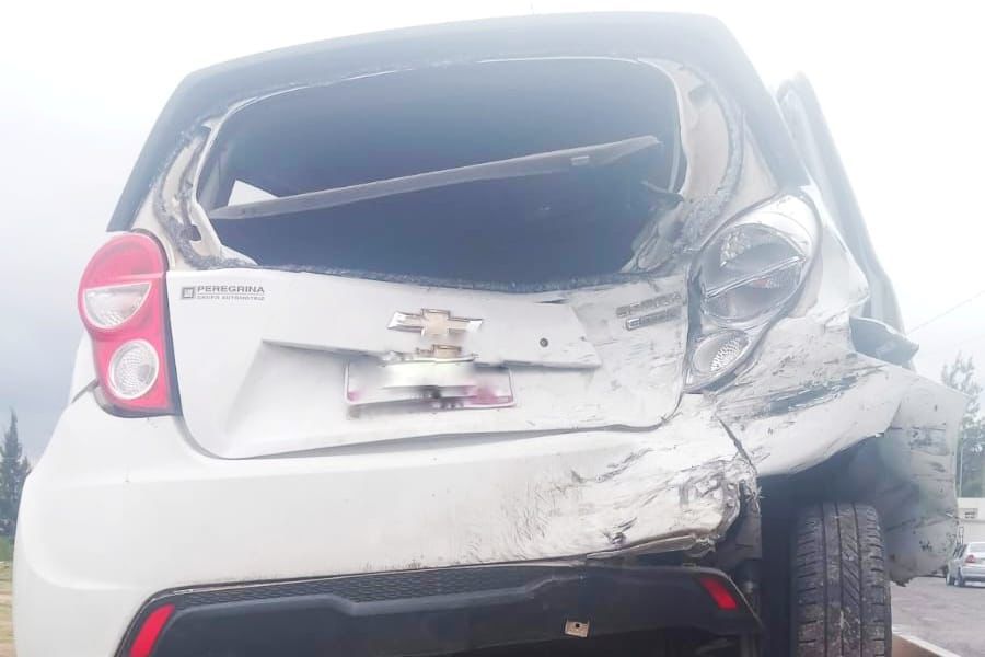 Atiende Dirección de Seguridad Pública de Huamantla incidente de tránsito donde hubo tres lesionados